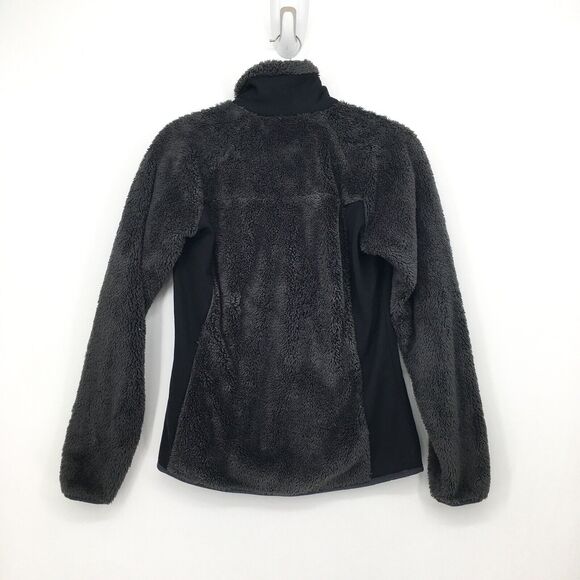 Columbia Women S Fleece Jacket Black Long Sleeve Mock Neck Zip Up Polyester - Picture 6 of 7